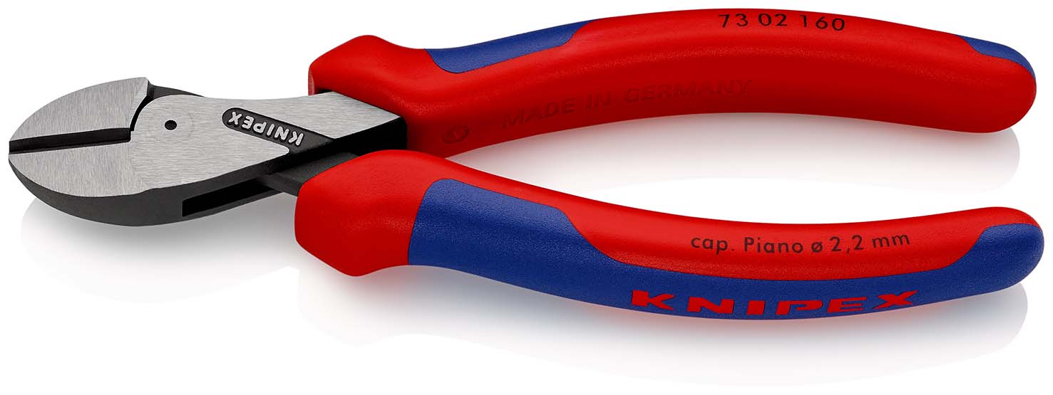 KNIPEX X-Cut®, Compacte zijsnijtangen, grote krachtoverbrenging