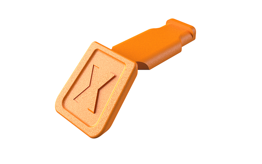 006110CO ColorCode Clips oranje (10 stuks)