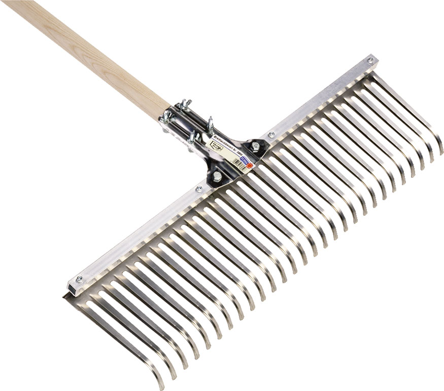 02703 Bladhark rvs, breed 56 cm