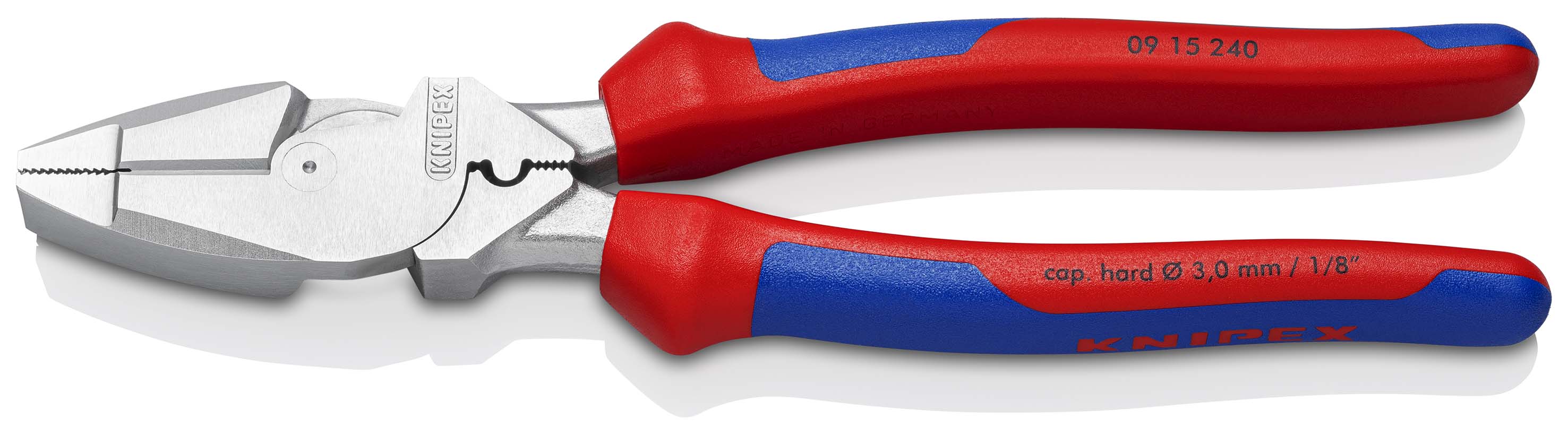 0915240 Kracht-Kombitang Lineman's Pliers Amerikaans model met meer-componenten grepen verchroomd 240 mm