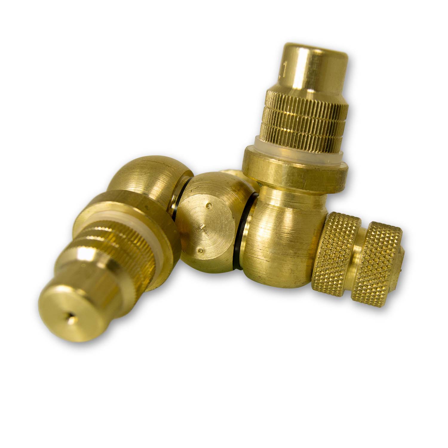 1340 Spuitkop dubbel zwenkbaar