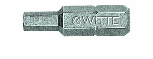 27085 Schroefbit 1/4" Inbus – PRO – SW 5 x 25 mm – Doos – 50 stuks