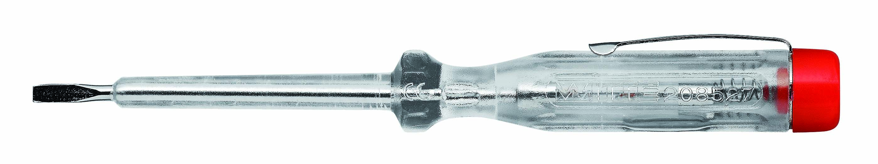 24083 Spanningzoeker – 120-250 Volt – 3,0 x 64 mm – met metalen clip