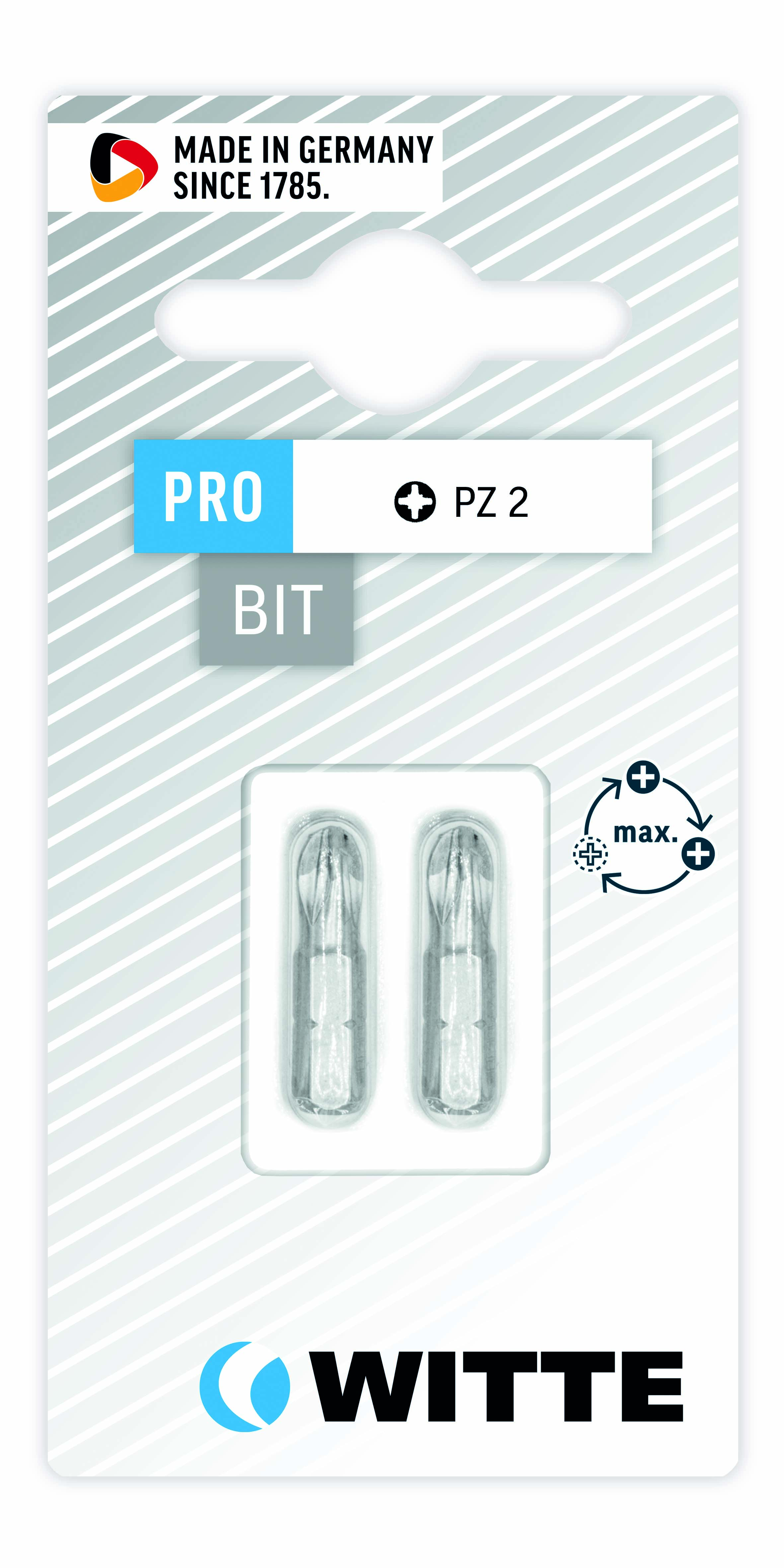 26716 Bitkaart 2 x Pozidriv 1-25 mm