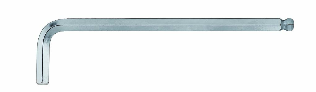 43715 Inbussleutel kogelkop – SW 1,5 x 80 x 14 mm – Chroom Vanadium staal