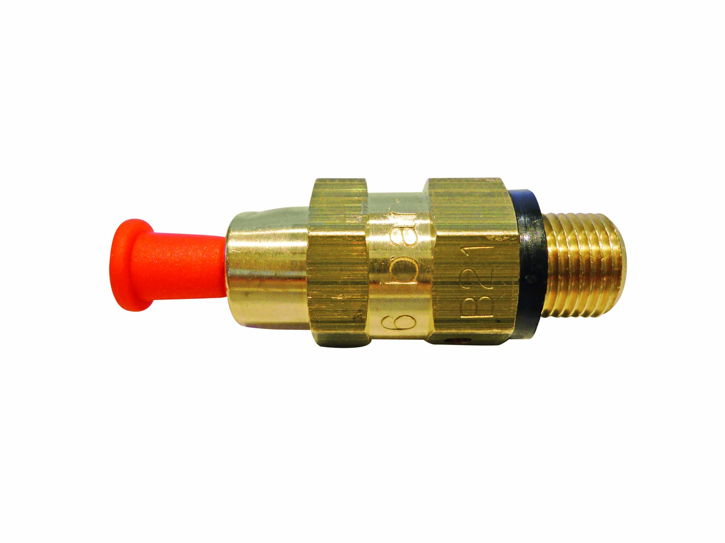 6703K Veiligheidsventiel 6 bar kort