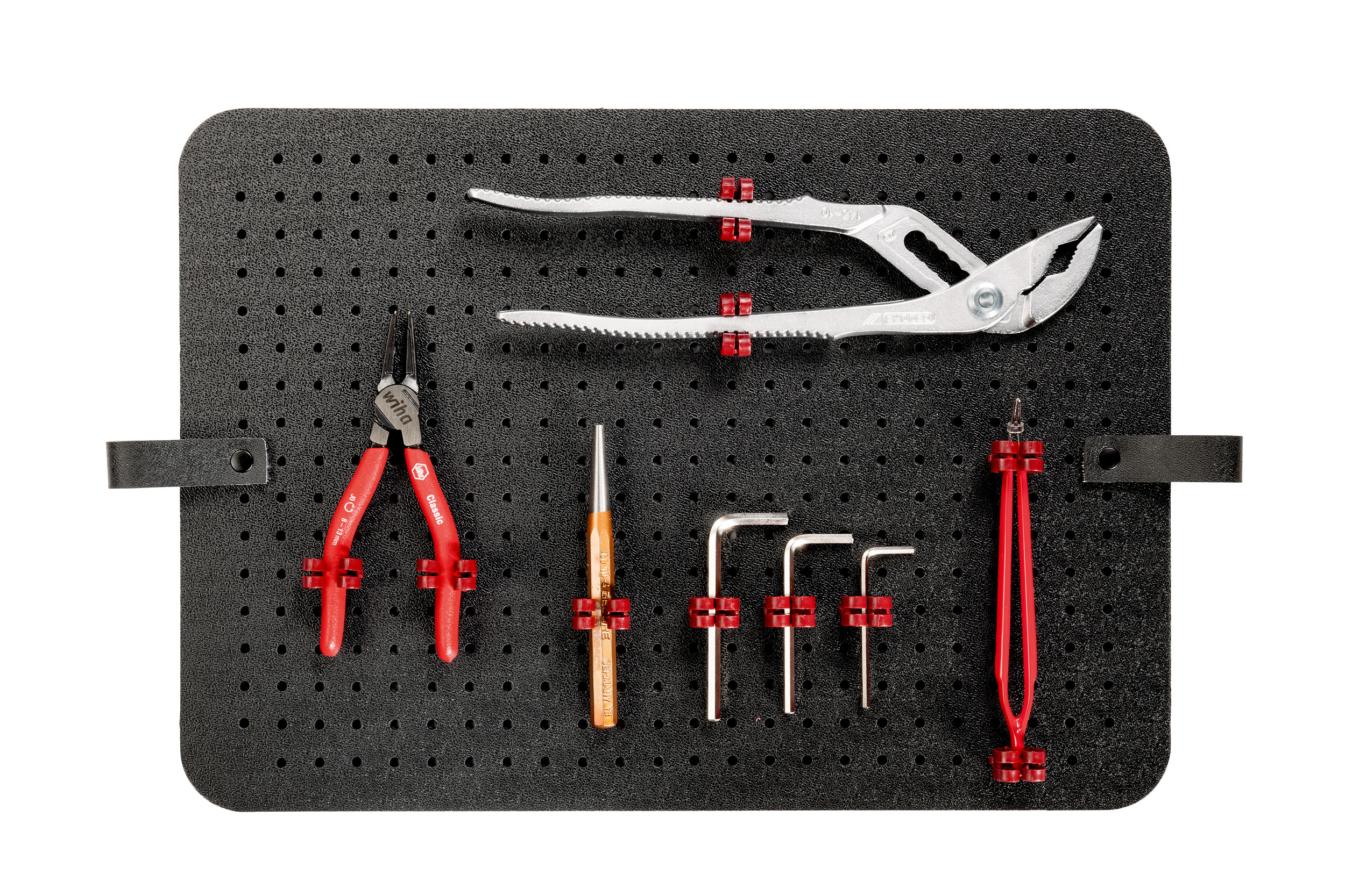 900008988 Gereedschapsklemmen – 20 stuks – 30x25x15 mm – voor prikbord