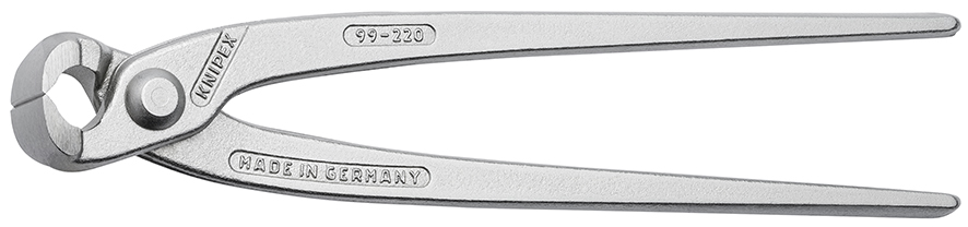 9904220 Moniertang glans verzinkt 220 mm