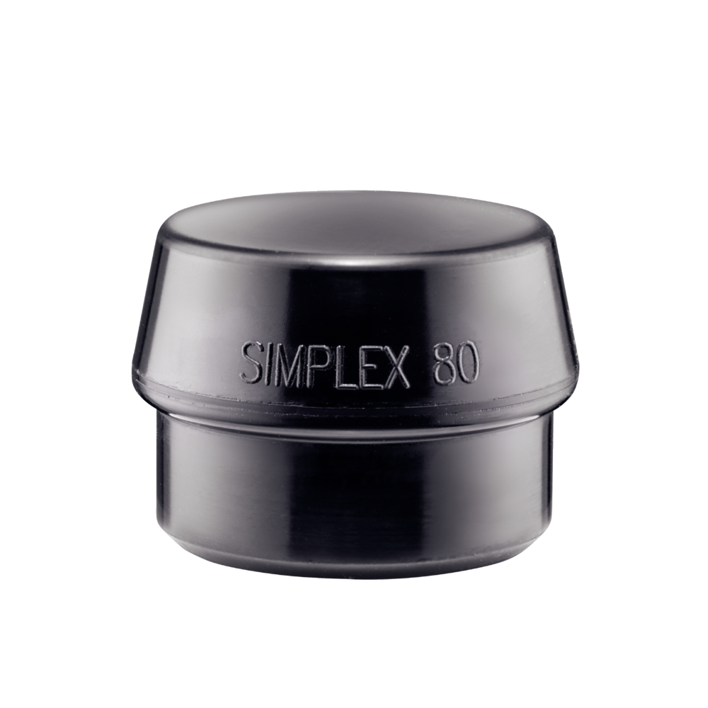 3202080 Hamer inzetstuk SIMPLEX, rubber Ø 80 mm