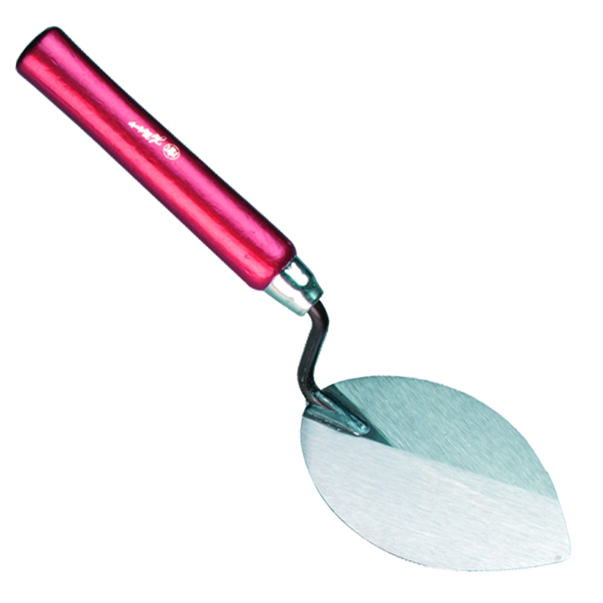 MM315160 Tegeltroffel spits, houten greep 160 mm