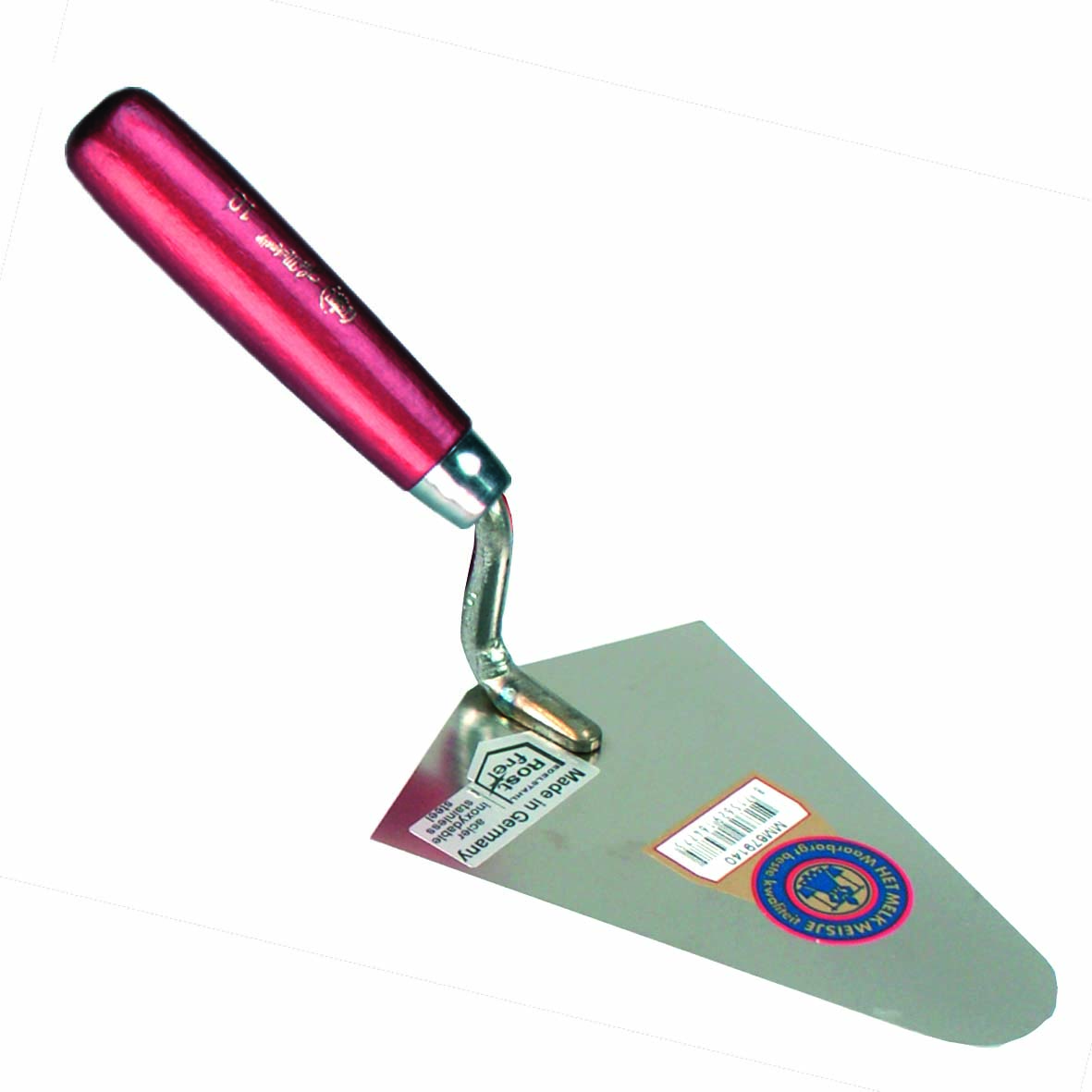 MM379120 Pleistertroffel rond, RVS 120 mm