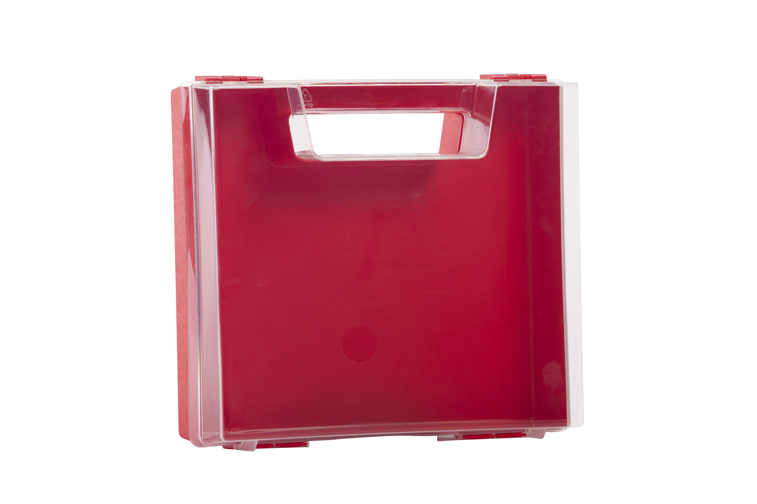 ZF100400000 Opbergdoos F1 transparant/rood