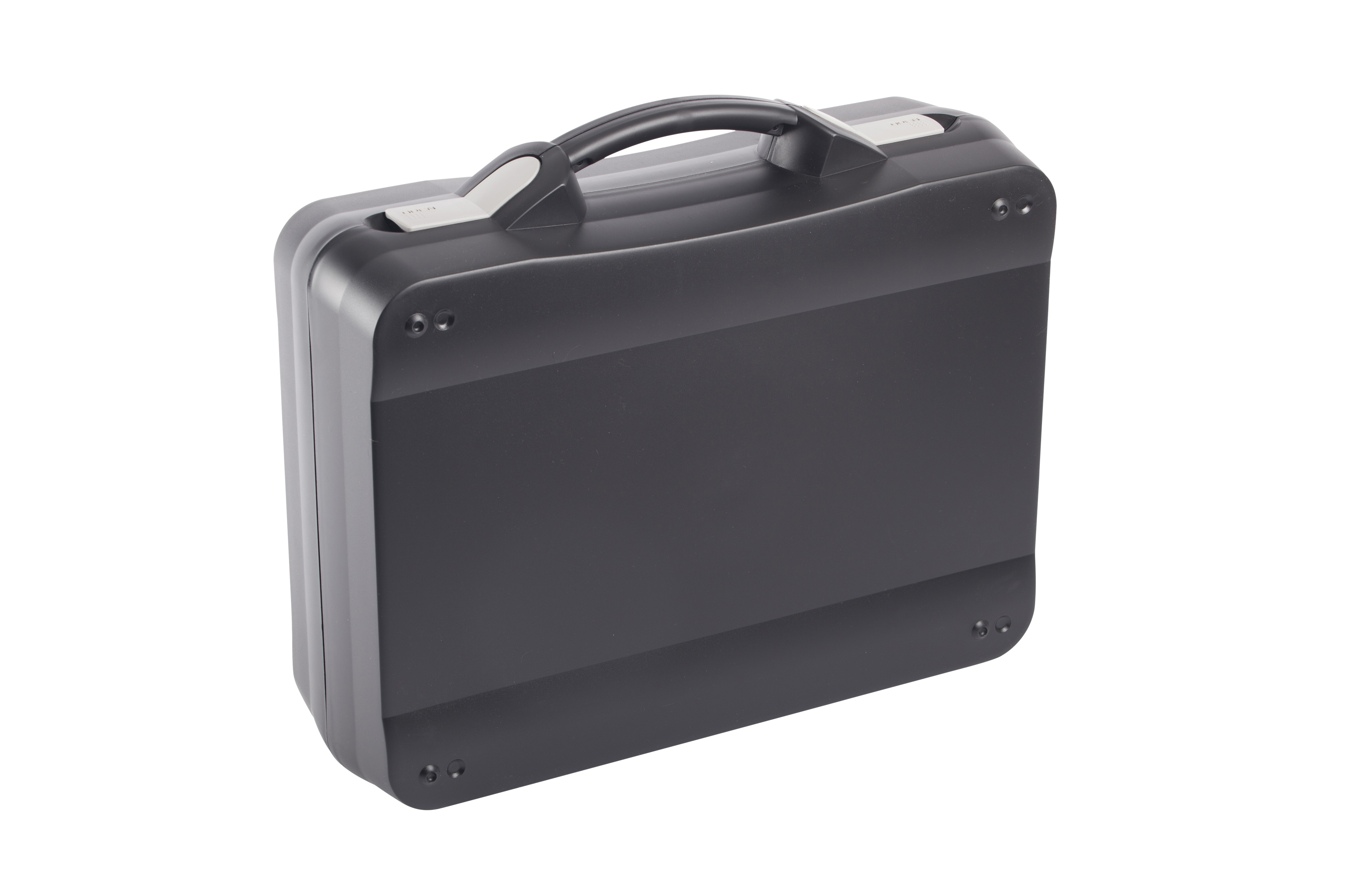 ZT700908 Koffer T7 zwart - sluitingen grijs