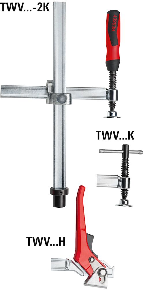 TWV1620152K Spanelement voor lastafels 200/150, 2-K